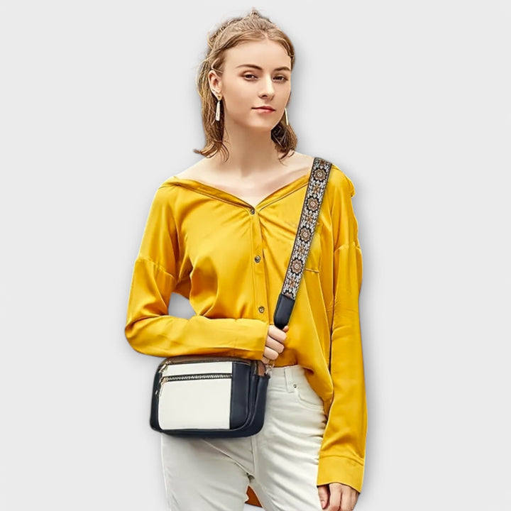 Léora™ | Crossbody-taske i Vegansk Læder