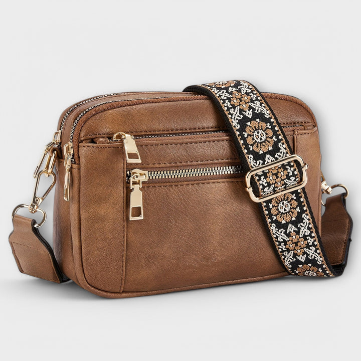 Léora™ | Crossbody-taske i Vegansk Læder