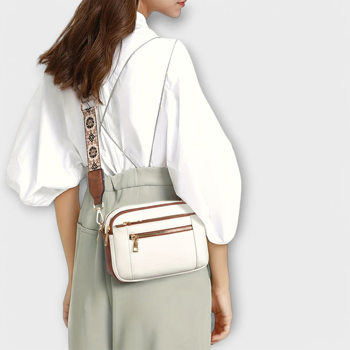 Léora™ | Crossbody-taske i Vegansk Læder