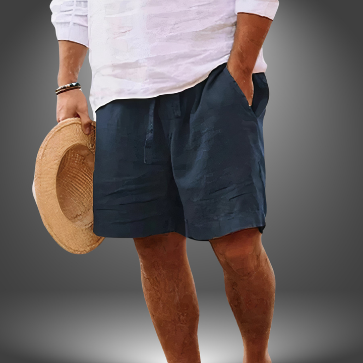 Zach™ | Håndlavede Shorts i Hør