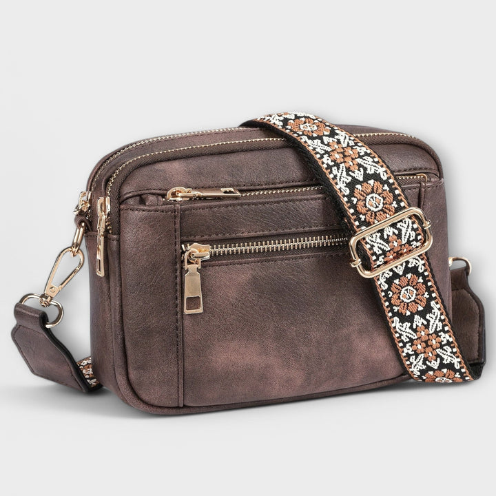 Léora™ | Crossbody-taske i Vegansk Læder