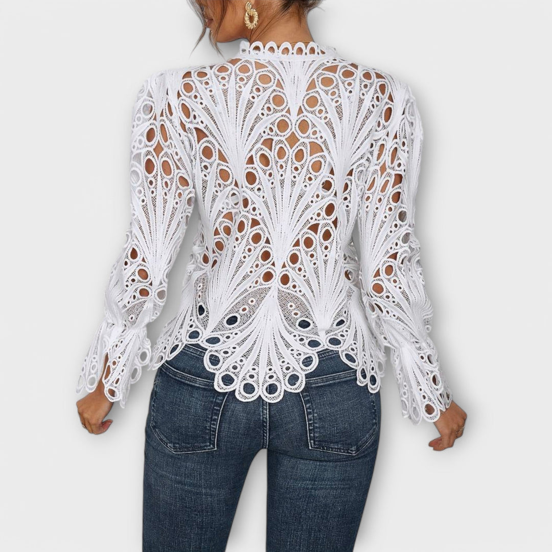 Savannah - Asymmetrisk bluse
