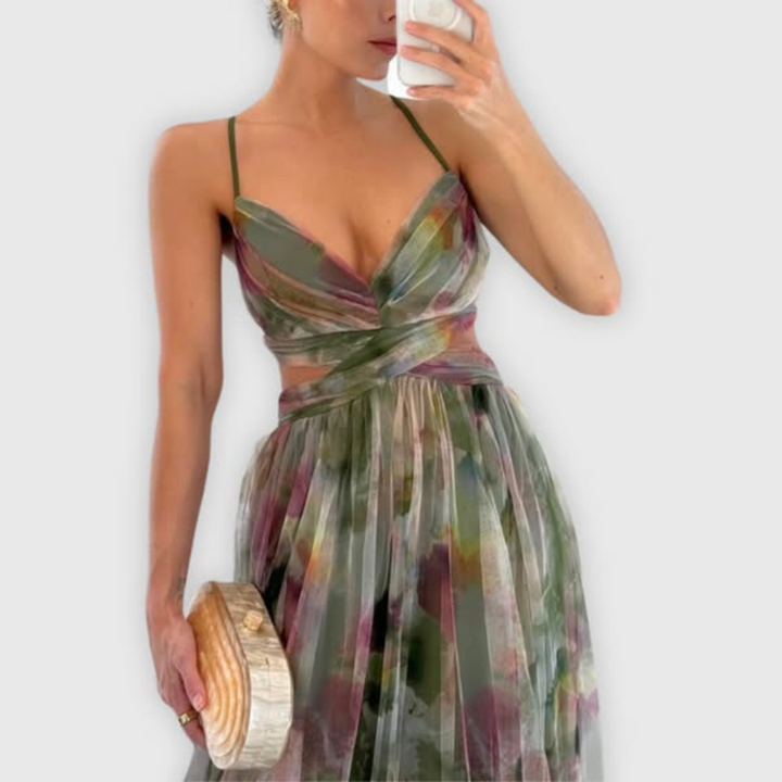 Dora | Premium Maxi Dress Håndlavet