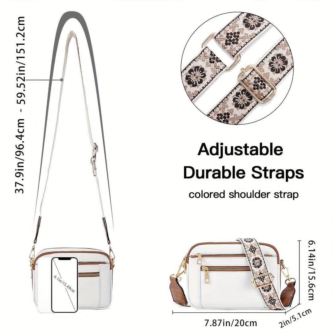 Léora™ | Crossbody-taske i Vegansk Læder