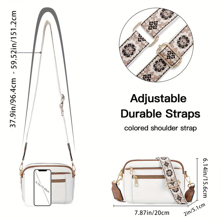 Léora™ | Crossbody-taske i Vegansk Læder