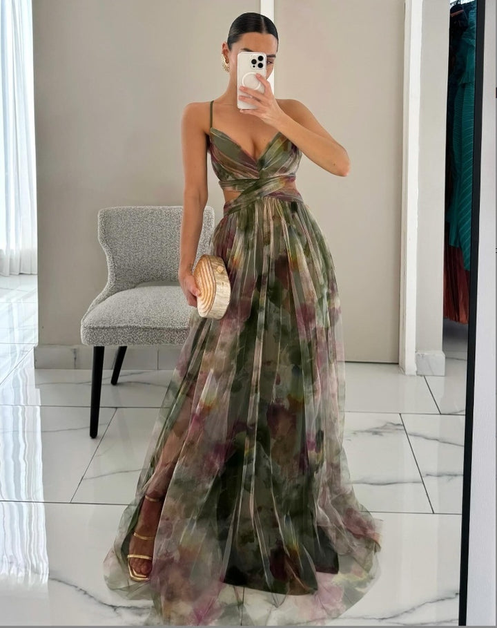 Dora | Premium Maxi Dress Håndlavet