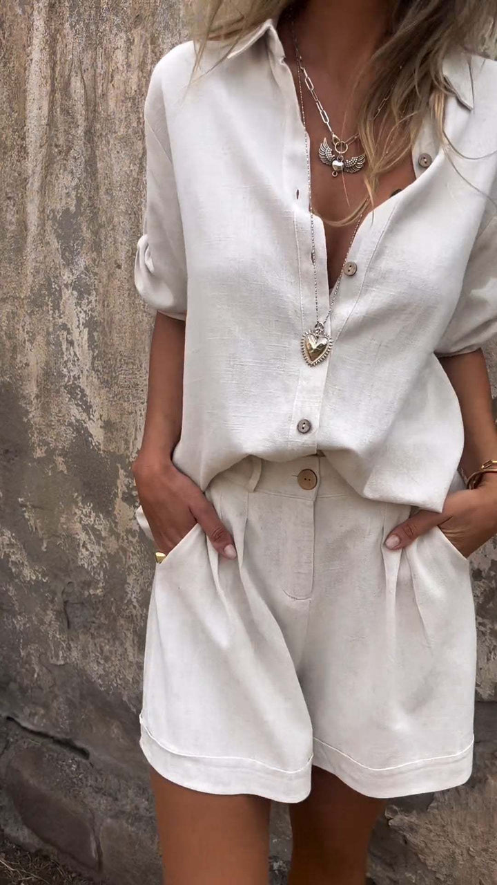 Carina | Airy linned sæt