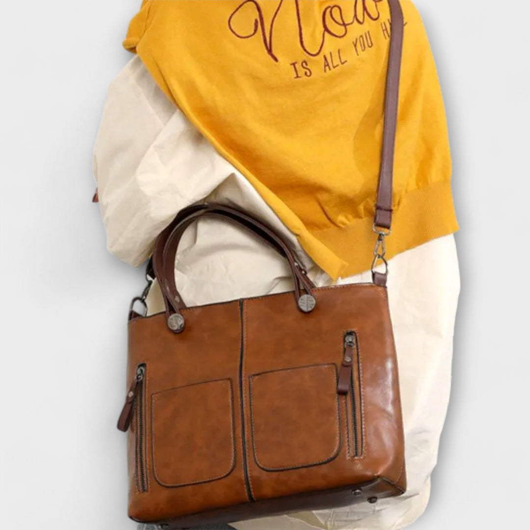 Léora™ | Elegant Lædertaske