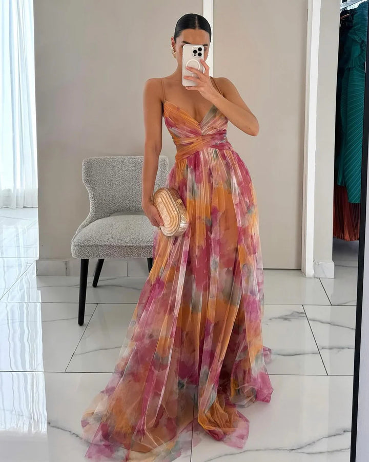 Dora | Premium Maxi Dress Håndlavet
