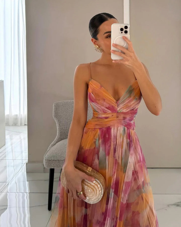 Dora | Premium Maxi Dress Håndlavet